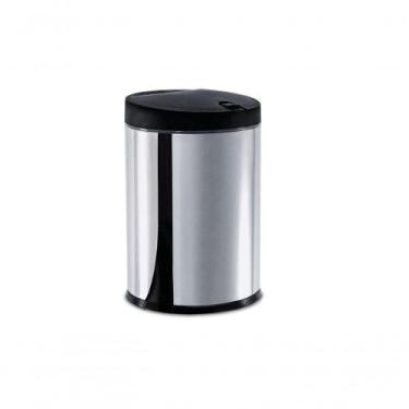 Imagem de Lixeira Press Inox Com Tampa ø 17 X 25 Cm Brinox