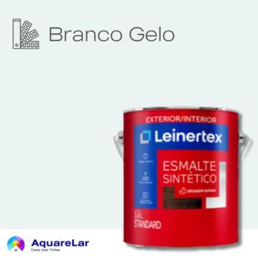 Imagem de Esmalte Sintético Leinertex Brilhante 3,6L, BRANCO GELO, 3,6L
