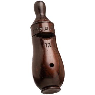 Imagem de Pio 13 em Madeira Exótica de Reaproveitamento - Ave Jaó do Sul ou Zabe