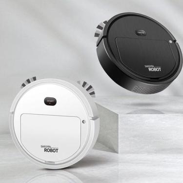Imagem de Robô Aspirador Inteligente Automático Com Vassoura e Pano Bivolt nf - 