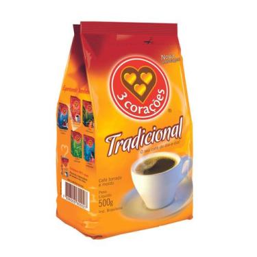 Imagem de Café TRÊS CORAÇÕES 500g Tradicional