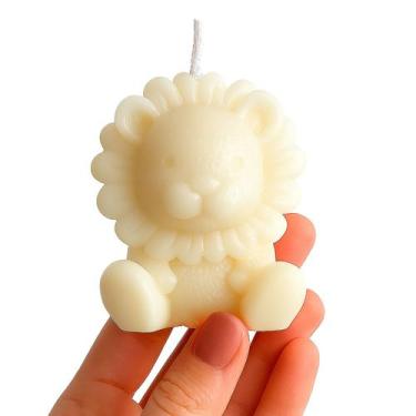 Imagem de Lembrancinhas Vela Aromática Premium Leãozinho - Aromas Lar