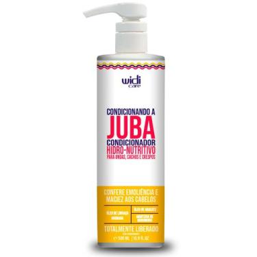 Imagem de Condicionador Juba Widi Care 500ml para Cachos, Ondulados e Crespos