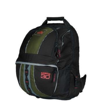 Imagem de 1330 - Mochila Campus 30 - Verde Com Preto - Trilhas & Rumos