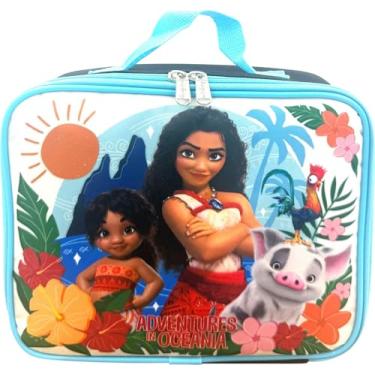 Imagem de Lancheira infantil licenciada pela Disney (Moana Black-Blue)