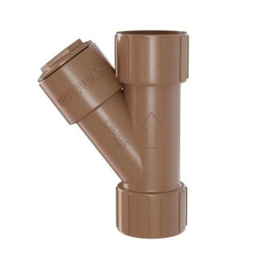 Imagem de Junção Filtro Y Conexão Roscável Pvc Marrom 3/4'' Estrela
