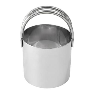 Imagem de CybrTrayd Cortador de biscoito redondo de aço inoxidável com alça, 1 peça, tamanho único, metálico