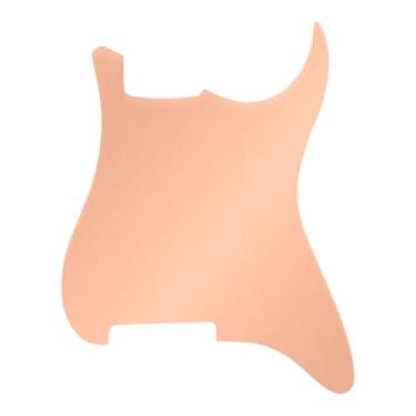 Imagem de Dopro - Placa de escudo de perfurador de guitarra em branco de cobre para guitarras ST/Strat