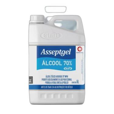 Imagem de Start Asseptgel Higienizador Líquido Galão 5L
