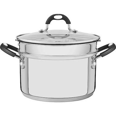 Imagem de Jogo de Panelas Tramontina Astro Silicone em Aço Inox 2 Peças