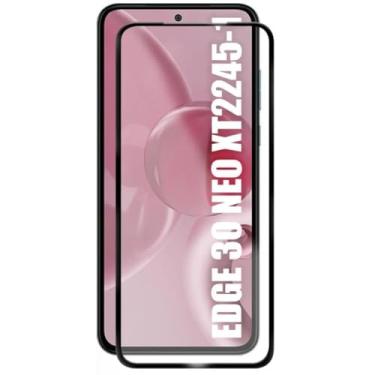 Imagem de [GL CASES] Pelicula Moto Edge 30 NEO Anti Risco Película Motorola Moto Edge 30 NEO De Vidro Temperado 3D 9H Proteção Com Cobertura Total Da Tela + Kit Limpeza Para Aplicação Livre De Bolhas