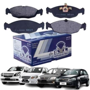 Imagem de Jogo Pastilhas Freio Diant. Agile Corsa Celta Classic Prisma - SYL, PA