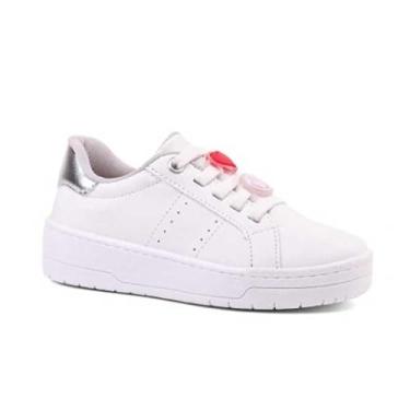Imagem de Tênis Infantil Menina Izalu Emojis Branco 33