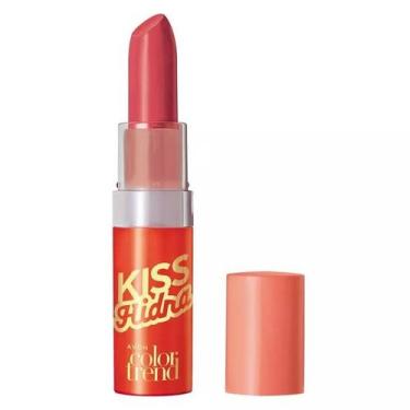 Imagem de Batom Kiss Hidra Color Trend Goiaba Avon