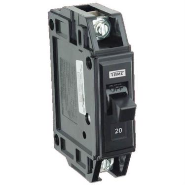 Imagem de Disjuntor NEMA Monopolar FN 1P de 20 Ampères - 5152 - FAME