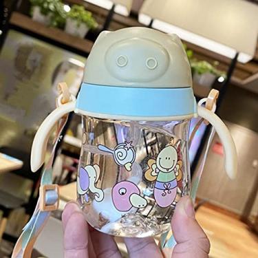 Imagem de Generic Copo Portátil de Comando do bebê para Uso Externo, Copo de Pólo de Cartão de Decoração de 360 ​​graus Com Tecnologia Deliciosa, Material de PC Seguro, para bebê (Verde)