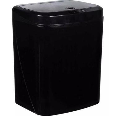 Imagem de Lixeira Automática USB 16 Litros Preta - 238129 - Kala