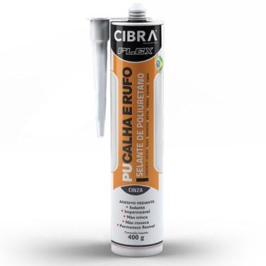 Imagem de Selante Pu Veda Calha Cinza 400g Cibra
