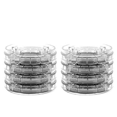 Imagem de Conjunto de 8 Peças de Plástico Multislot para Móveis, Almofada Antiderrapante para Pernas, Antiderrapante, para Mesa, sofá, Cadeiras, Móveis, Tapete para Pés, Móveis