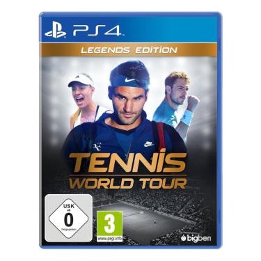 Imagem de Jogo Tennis World Tour Legends Edition Ps4 Europeu