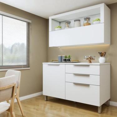 Imagem de Cozinha Completa 3 Portas e 3 Gavetas Texas - Minastex