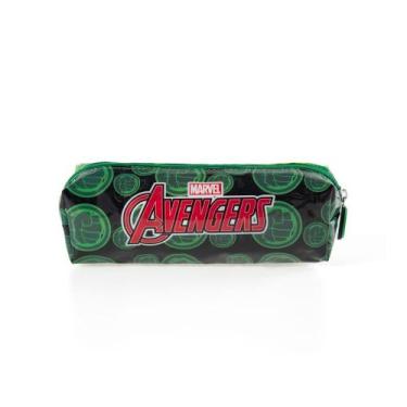 Imagem de Estojo Infantil Masculino Marvel Hulk Verde - Bagaggio, U