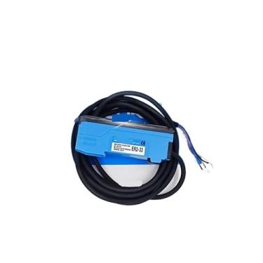 Imagem de 1 unidade ER2-33 FS-V33 Amplificador de fibra digital de saída dupla FF-302 Sensor de fibra óptica