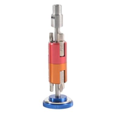 Imagem de Zxpjkyu Kit de Ferramentas para Reparo de Bicicletas Ferramenta de Manutenção de Bicicletas Chave de Fenda Sextavada T25 Liga de Alumínio Magnética Rotativa P, Azul