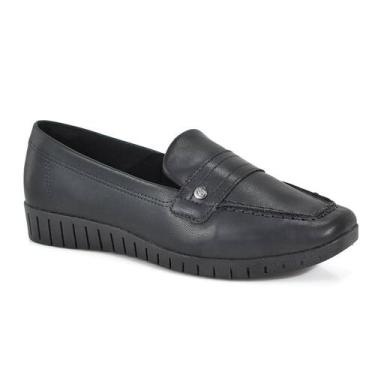 Imagem de Mocassim Campesi Feminino Elegante e Confortável Preto L9164, Preto, 3