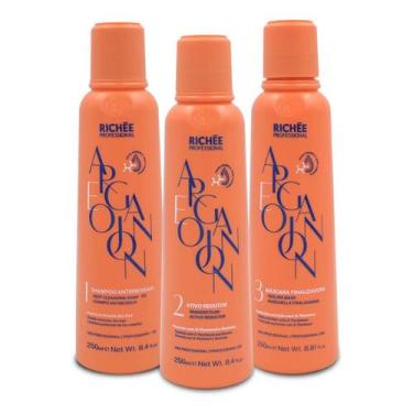 Imagem de Escova Progressiva Kit Argan & Ojon Richée 250ml