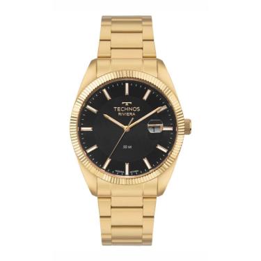 Imagem de Relógio Technos Masculino Ref: 2317ag/1p Clássico Riviera Dourado