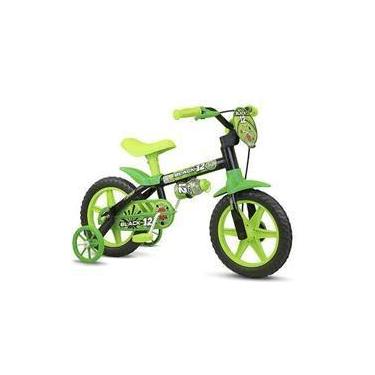 Imagem de Bicicleta 12 masc black verde/preto - NATHOR