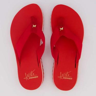 Imagem de Chinelo Kenner Kyra Anitta Feminino Vermelho, 38