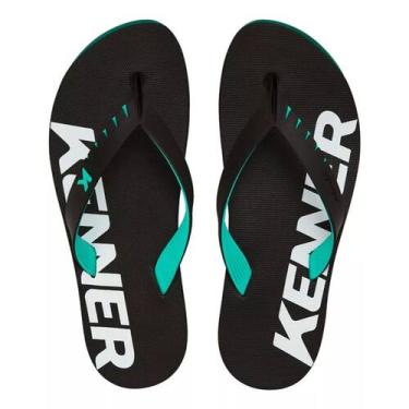 Imagem de Chinelo Kenner Red Preto/Verde, 42, Padrao