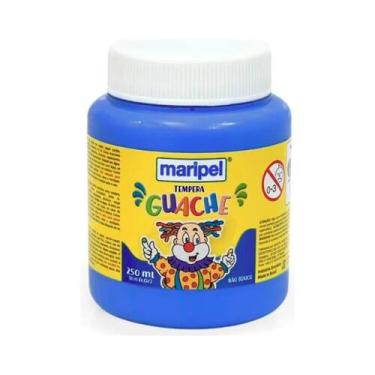 Imagem de Tinta Guache 250ml Azul Escuro Maripel