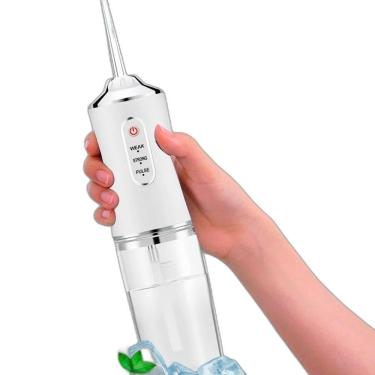 Imagem de Aparelho Bucal Jato Potente Para Limpar Dentes E Implantes