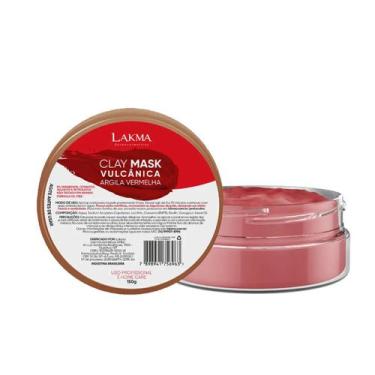 Imagem de Máscara Facial Argila Vermelha Clay Mask Vulcanica Lakma