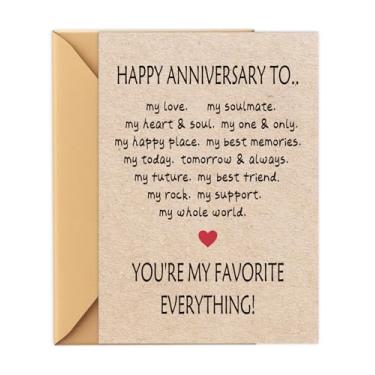 Imagem de Cartões de feliz aniversário para esposa marido, presente romântico para namorada, namorado, casal, pais, cartão de aniversário de casamento