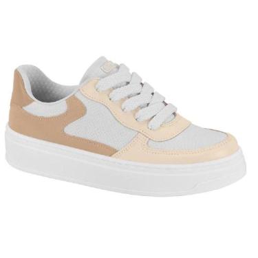 Imagem de Tenis beira rio casual ref 4305.112.29921 feminino, 38, Branco, Bege