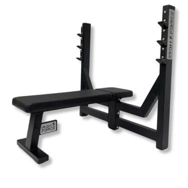 Imagem de Supino Reto Slim Profissional Iron Force - Iron Force Gym Equipment