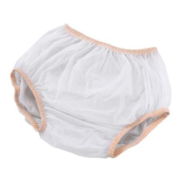 Imagem de ChuYiElegance Roupa íntima para incontinência Proteção contra vazamentos de incontinência Fralda de pano reutilizável, lavável, respirável e conveniente para idosos, Xs