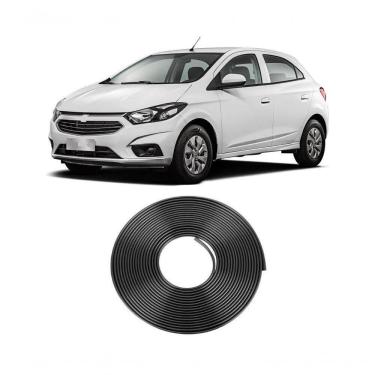 Imagem de Borracha Protetora Borda Porta Preta Prisma 4 Porta 10m Mini [f103]