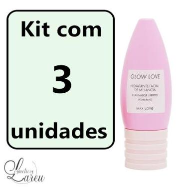 Imagem de -Kit Creme Glow Hidratante Facial Melancia Kc (3 un.) - Max Love