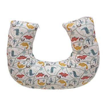 Imagem de Almofada de Amamentação Estampada 100% Algodão Com Zíper - 004 MARKETP