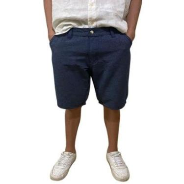 Imagem de Bermuda Sarja Masculina Bolso Embutido-Masculino