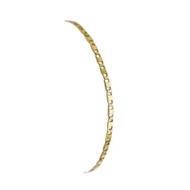 Imagem de Pulseira Feminina Piastrine 1.8 Maciça 18 Cm Ouro 18k 750