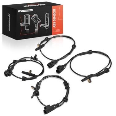 Imagem de A-Premium Sensor de velocidade da roda ABS dianteiro e traseiro 4 peças compatível com modelos Jaguar - XE 2017-2020, XF 2016-2024