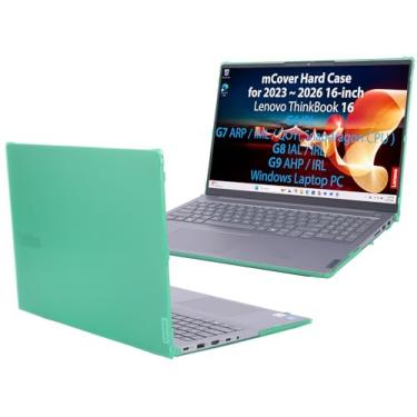 Imagem de mCover Capa compatível apenas com Notebook Lenovo ThinkBook 16 G6 / G7 / G8 / G9 Series 2023-2026 16 polegadas (Não serve para nenhum outro modelo Lenovo) - Verde