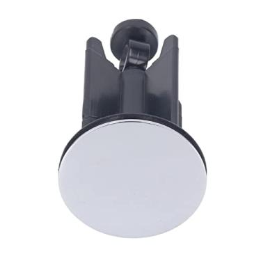 Imagem de Domary Plugue para Pia de Banheiro, Tampa de Drenagem de Lavatório de Cabeça de Aço Inoxidável, Evita que Os Cabelos Bloqueiem o Tubo, Fácil de Instalar, Adequado para a Maioria Dos