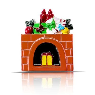 Imagem de Ímãs de geladeira de Natal, lindos ímãs de geladeira de Natal para lareira com desenhos de doces de bengala de presente, ímã engraçado de Natal de inverno para decoração de geladeira, casa, cozinha